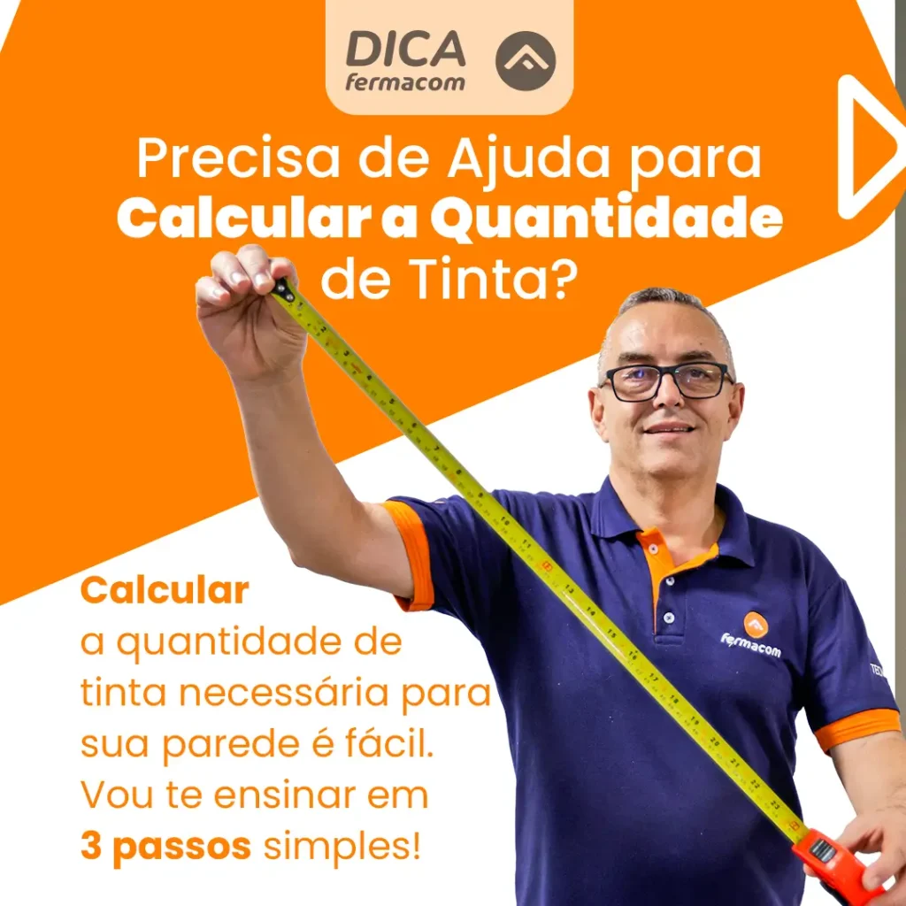Um dos maiores desafios na hora de iniciar um projeto de pintura é saber calcular a quantidade de tinta necessária. Nada mais frustrante do que interromper o trabalho porque a tinta acabou ou, ao contrário, comprar mais do que o necessário e acabar com latas extras que não serão usadas. Para evitar esses problemas, aprender a fazer o cálculo correto da quantidade de tinta é essencial. Neste guia, vamos mostrar como calcular de forma prática e eficiente, para que seu projeto de pintura seja tranquilo e bem-sucedido.